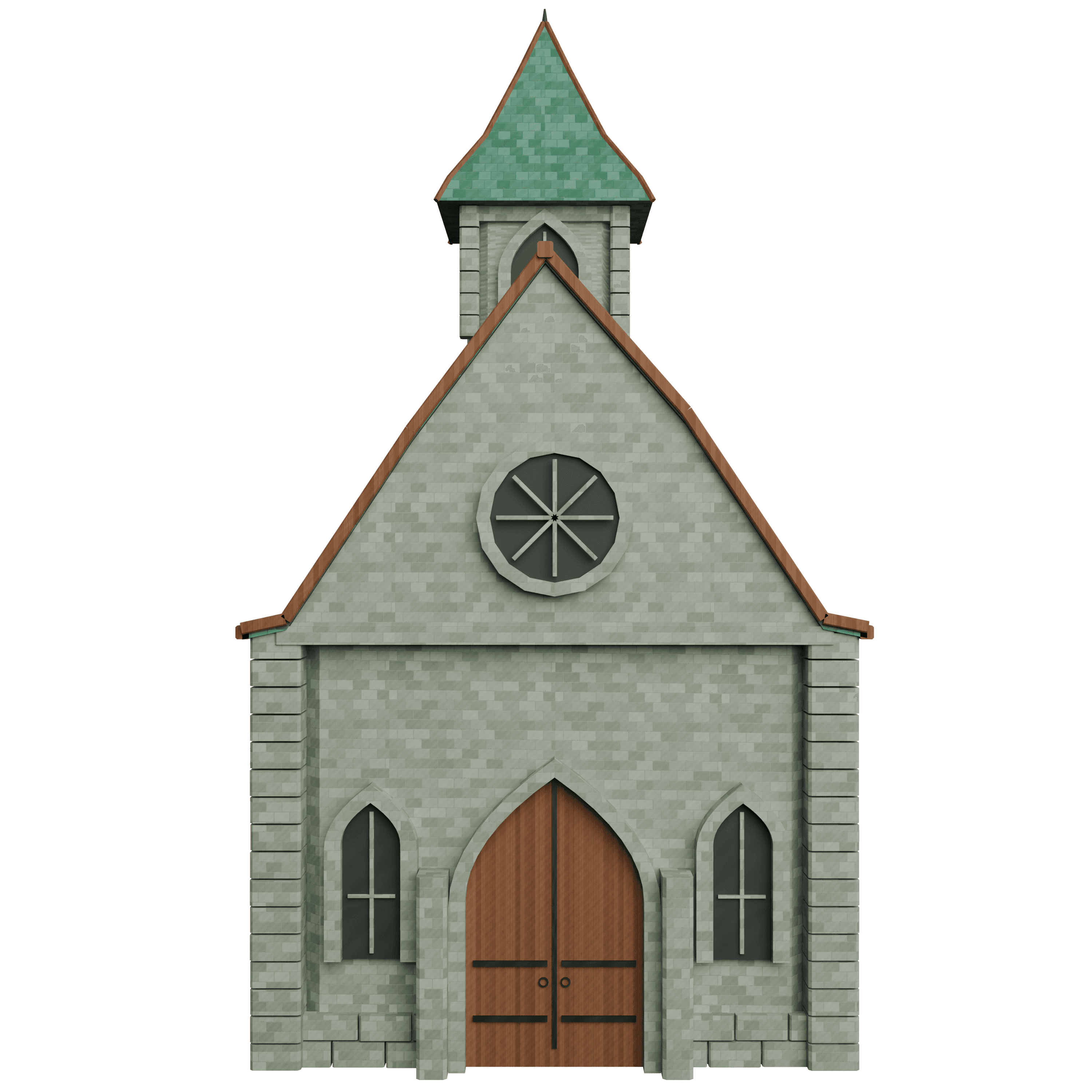 Stylized Chapel – Game-Ready 3D Environment Asset